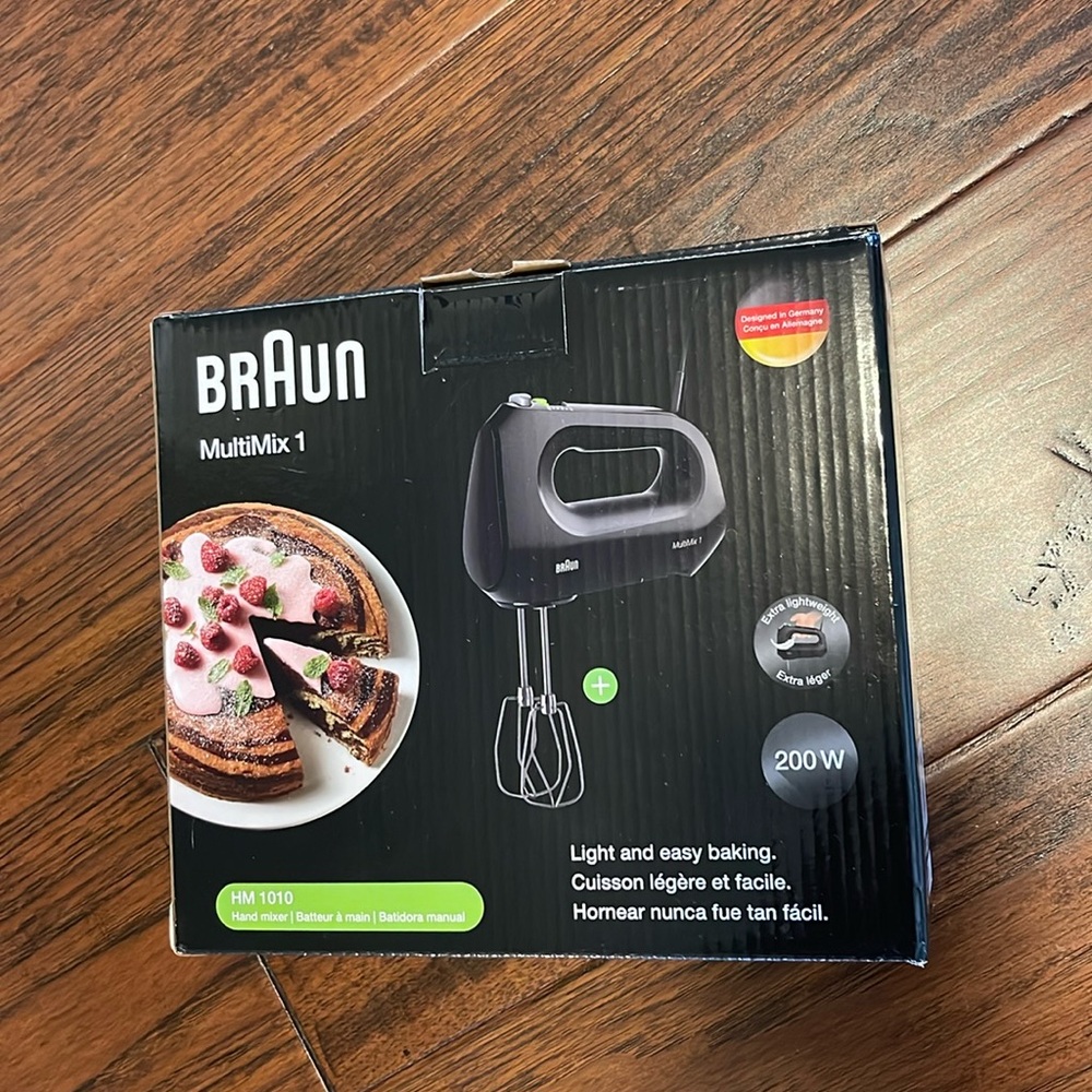 BRAUN multi mix 1 - new in box